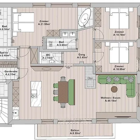 Loeberbauer, Apartment Tux