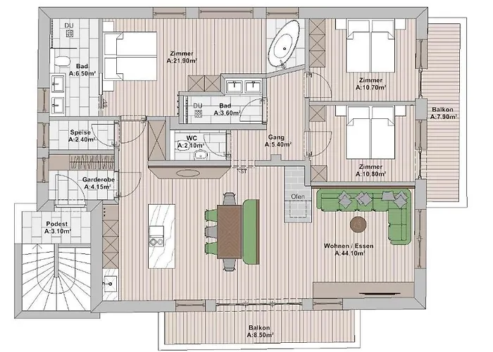 Loeberbauer, Appartement Tux